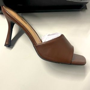 Ladies Open Toe Sandals - Brown